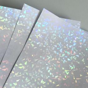 Euro Laminate Pack - Holographic Crystal x10 sheets