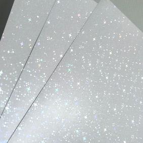 Euro Laminate Pack - Holographic Starburst x10 sheets