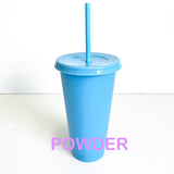 Reusable Cold Cup / Tumbler / Stadium Cup - 24oz various colours