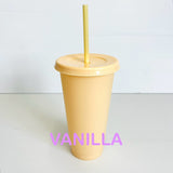 Reusable Cold Cup / Tumbler / Stadium Cup - 24oz various colours