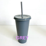 Reusable Cold Cup / Tumbler / Stadium Cup - 24oz various colours