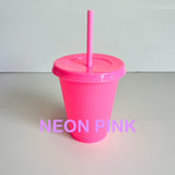 Reusable Cold Cup / Tumbler / Stadium Cup - 16oz various colours