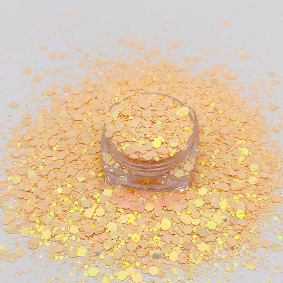 Chunky Glitter - Peach Fizz 50g