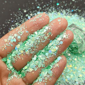 Chunky Glitter - Sea Foam 50g