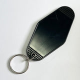 Retro Motel Keyring / Key Chain - various colours