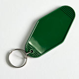 Retro Motel Keyring / Key Chain - various colours