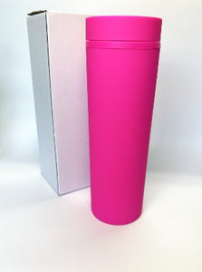 Skinny Tumbler 16oz - Pretty Pink