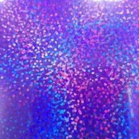 Euro Holographic - Purple Mist 30cm x 1m