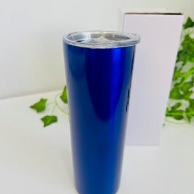 Stainless Steel Tumbler 20oz - Blue