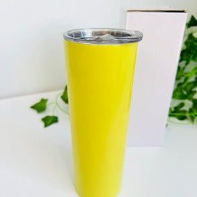 Stainless Steel Tumbler 20oz - Yellow